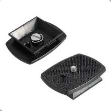 Lot de 2 plaques de fixation rapide QR pour trépied Velbon CX-444, CX-888 et CX-460