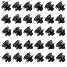 30 Stück Autotür-Kartenhalter-Leisten-Clips für VW Volkswagen Jetta Golf Mk4 Passat B5 Push-Typ Innen-Nieten-Clip