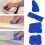 4pcs Multi-Function Silicone Sealant Applicator,Scraping Board Set,Durable Manual Caulking Tool with Ergonomic Handle 1