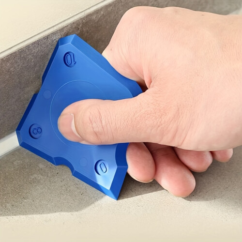 4pcs Multi-Function Silicone Sealant Applicator,Scraping Board Set,Durable Manual Caulking Tool with Ergonomic Handle 1