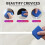 4pcs Multi-Function Silicone Sealant Applicator,Scraping Board Set,Durable Manual Caulking Tool with Ergonomic Handle 4