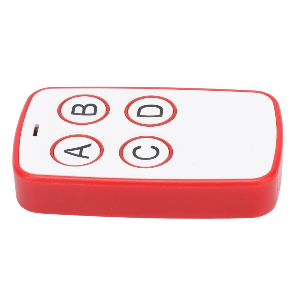 Universal Cloning Key Fob Remote 4 Keys 315Mhz Wireless Red 5001372413035