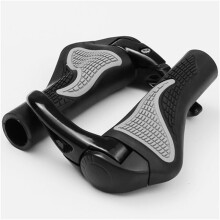 Puños de manillar con alas para bicicleta de montaña, puños de goma antideslizantes, construcción duradera para un mejor control y comodidad,