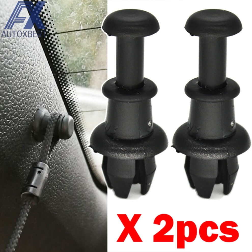 2X For Seat Altea Arona Ibiza 6L 6J 6F Leon 1M 1P Mii Toledo 5P Kg Parcel Shelf String Clips Holder Pivot Hanger 1M6867574a 6935161453508
