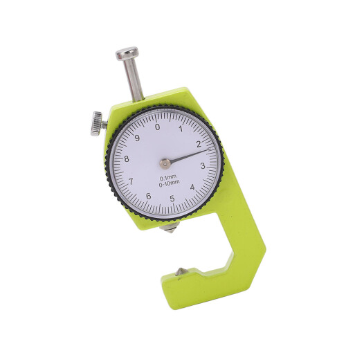 High Precision Thickness Meter 0.1mm Resolution 0-10mm Black 2