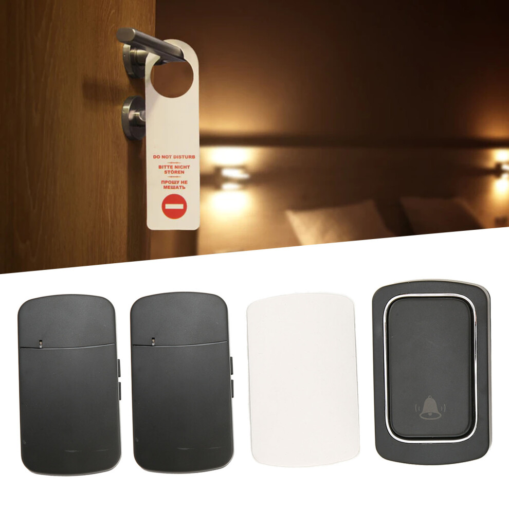Wireless Ip68 Waterproof Doorbell System, 2 Receivers, 150M Range 4081372414424