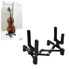 Foldable Violin Stand Black- Lightweight and Wear Resistant Holder