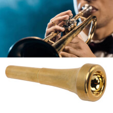 Gold Trumpet Replacement Mouthpiece 82mm Sound Metal Instrument