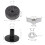 12Pcs Cymbal Felt Sleeves & Wing Nuts Kit, Gray, 4cm 11