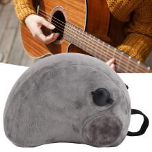 Aufblasbare Flokati-Gitarrenkissenstütze mit Aufbewahrungsbeutel, Doppelzweck