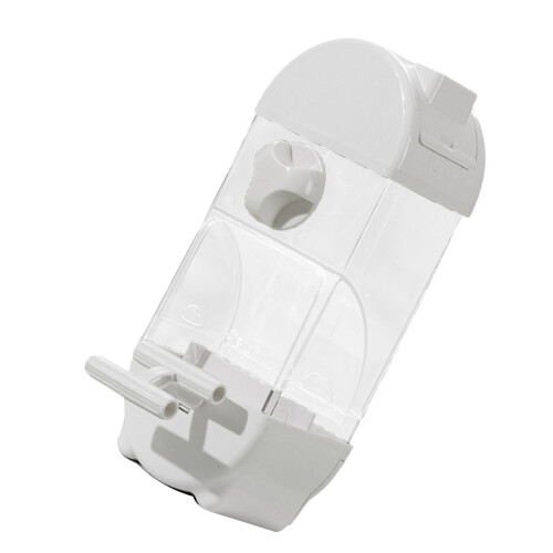 Easy to Install Automatic Bird Feeder with 800ml Capacity-White