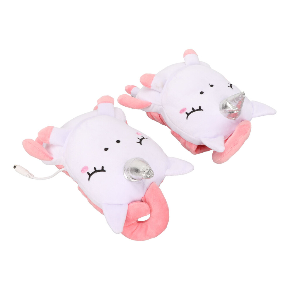Pink Cute Usb Heated Fingerless Gloves Â Cotton & Carbon Fiber,