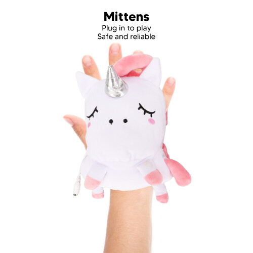 USB-beheizte Handschuhe - Tierform, fingerlos 2