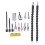Universal Socket Adapter Flexible Drill Bit Extension Magnetic Extension Chuck Drill Bit Holder Right Angle Drill Attachment Rotatable Socket Adapter 5