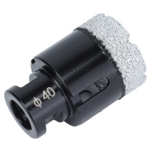 Vakuumgeschweißte Diamantbohrkrone 40 mm M14 für Marmor & Stein