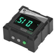 Digitaler Winkelmesser 4x90 LCD-Hintergrundbeleuchtung ABS Schwarz | 0,05 Auflösung