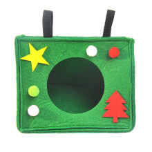 Soft Hamster Toy Bed Cage Toy Christmas Bed Hanging for Other