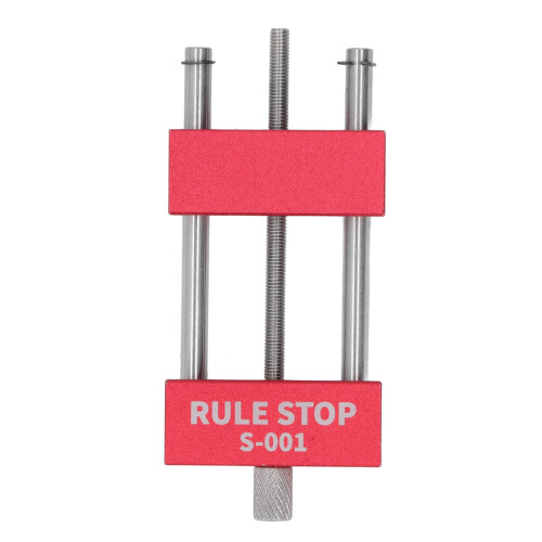 Portable High Precision Ruler Stopper for Craft and Mill Tasks 1