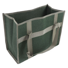 OD Green Canvas Tool Bag 43x32x21cm Large Capacity Waterproof for Electrician