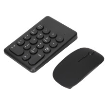 Tastierino numerico wireless ricaricabile a dieci tasti, la connessione Bluetooth stabile consente un funzionamento fluido fino a 10 metri, il