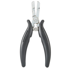 Professionele haarextensie-opener, Fusion Bond Crusher-tang voor keratine haarextensies, antislip handgreep, ergonomisch ontwerp voor de salon