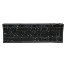 Teclado Bluetooth dobrável com ampla compatibilidade, ultraleve e com design ergonômico para digitação perfeita.