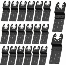 Oscillating Saw Blades, 20pcs Multifunctional Set For Cutting Wood And Metal, Universal Tool With High-Carbon Steel Blades For Smooth Operations