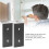 Black Aluminium 2 Hole Joint Board 2 Pcs 3030 Flat Rectangular Connector Set 10
