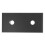 Black Aluminium 2 Hole Joint Board 2 Pcs 3030 Flat Rectangular Connector Set 7