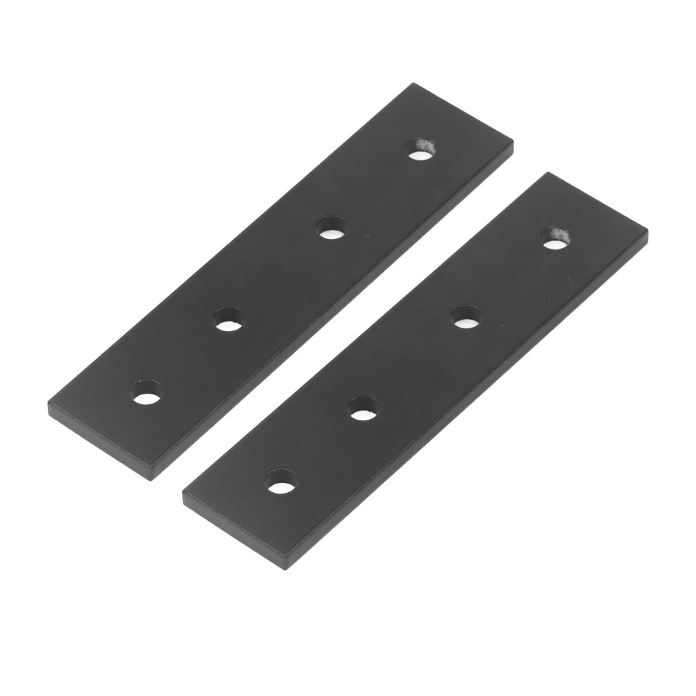 Aluminium Metal Connecting Plates 2Pcs 4 Hole Flat Brackets Heavy Duty 3030 9301372418327