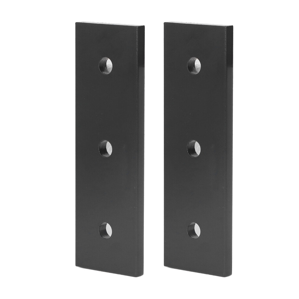 2Pcs Aluminium Alloy 4040 Joint Plate 3-Hole Flat Brackets For Furniture 9341372418484