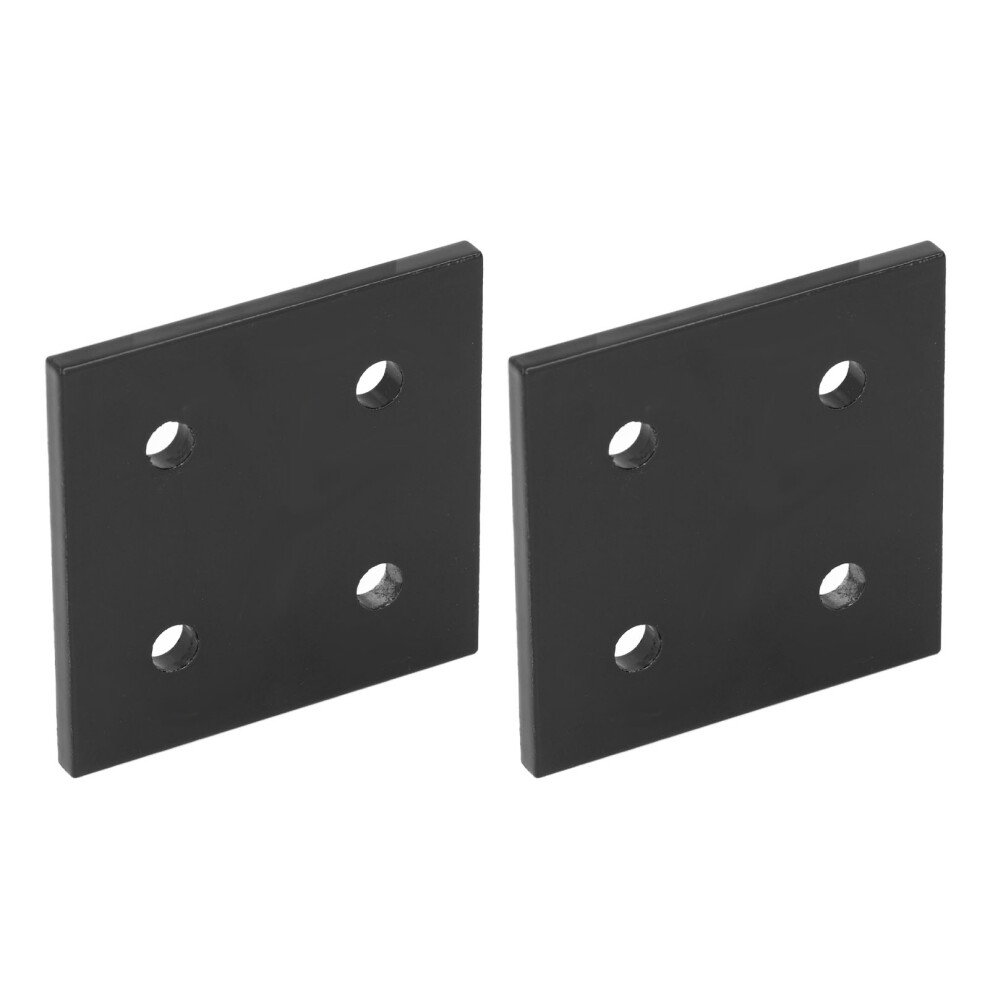 Wood Joint Corner Fastener 2Pcs Aluminum Profile Brackets 80X80mm With 4 Holes 6951372418525