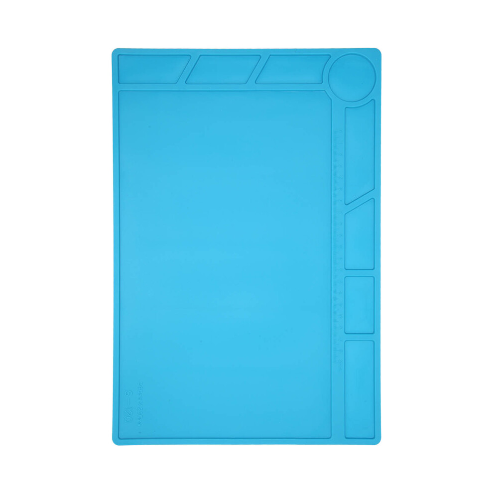 Heat Insulation Silicone Repair Mat S120, High Temp Resistant Pcb Maintenance Pad 9431372420461