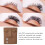 Lash Practice Head with Replaceable Eyelids PVC Coffee Material for Beginners / 7