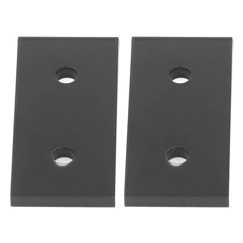 2Pcs Aluminum Alloy 4040 2 Hole Flat Joining Plates For Machinery & Furniture 4931381053292