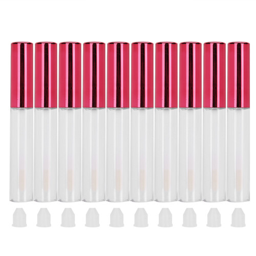 Δοχεία σε σωληνάριο για lip gloss με ράβδο, επαναγεμιζόμενα δοχεία ταξιδιού