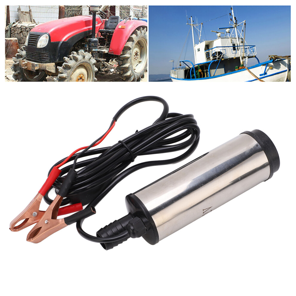 12V Stainless Steel Diesel Transfer Pump, 45Â50L/Min 4031372421915