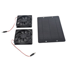 Kit ventole duale solare da 20W, risparmio energetico 12V, per serre e camper