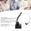 Single Ear Bluetooth Headset with Rotatable Mic Wireless Design & Charging Base 8