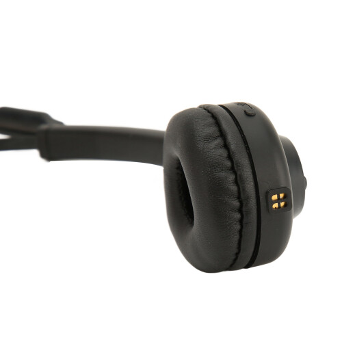 Single Ear Bluetooth Headset with Rotatable Mic Wireless Design & Charging Base 2