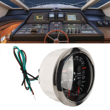 Durable 4in1 Gauge: Fuel Level Oil Pressure Temp & Volt for Vehicles