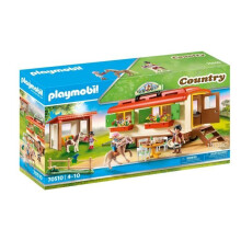 Playmobil Pony Schuilplaats met Mobiele Woning