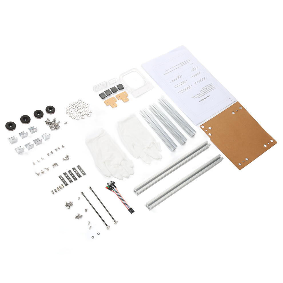 Aluminum Itx Open Case Bracket For Mini Pc, 17X17cm Silver 7671374713730