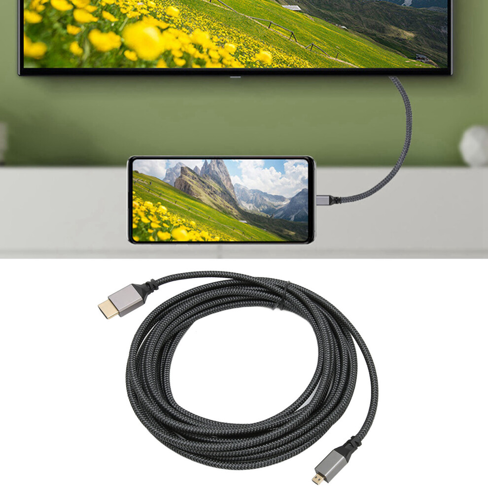 4K 60Hz Hdmi Cable Male To Male 5M 18Gbps Ultra Hd Multimedia 8071375074813