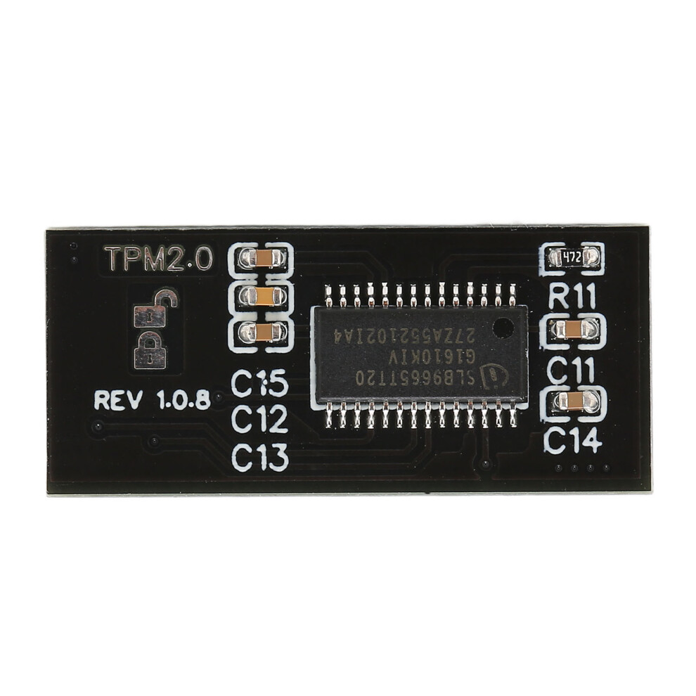 Tpm 2.0 Encryption Security Module 20Pin Lpc For Windows Compatibility 7611375487186
