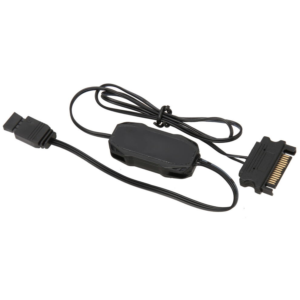 5V 3Pin Argb Rgb Bar Controller With Multiple Modes, Sata Powered Light 8121375868230