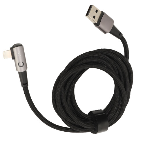 Für iPhone-Ladekabel, 90 Grad, 2 m, einfach zu