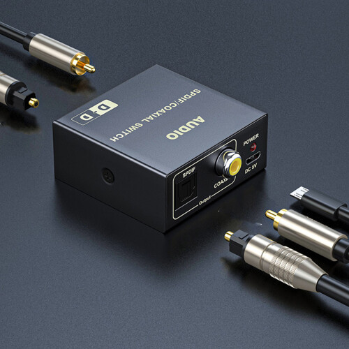 Koaxial-zu-optischer Tonkonverter,