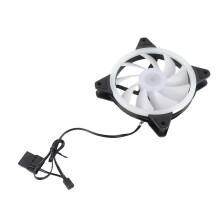 Double Loop LED 12 cm RGB Gehäuselüfter 1200 U/min 30.000 h