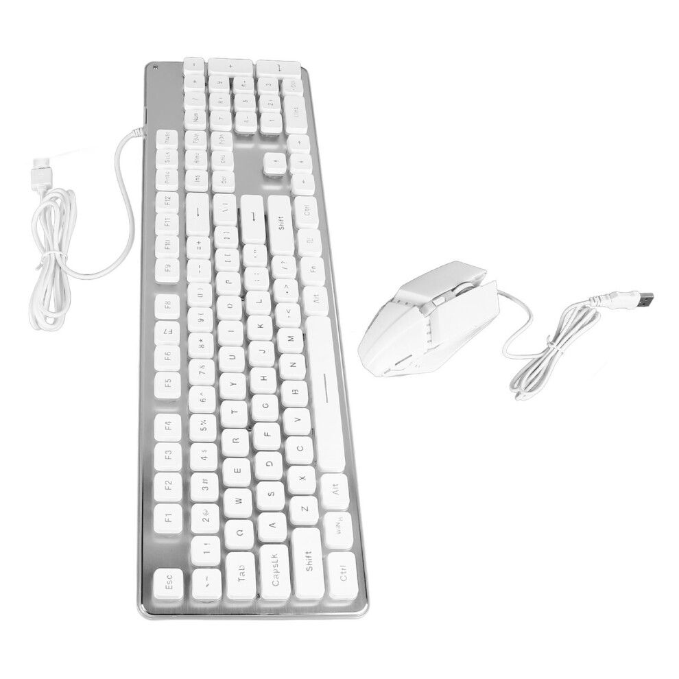 Gaming-Tastatur-Maus-Set, Kabelgebunden, 104 7465065061435
